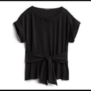 West Kei, black top from Stitchfix.